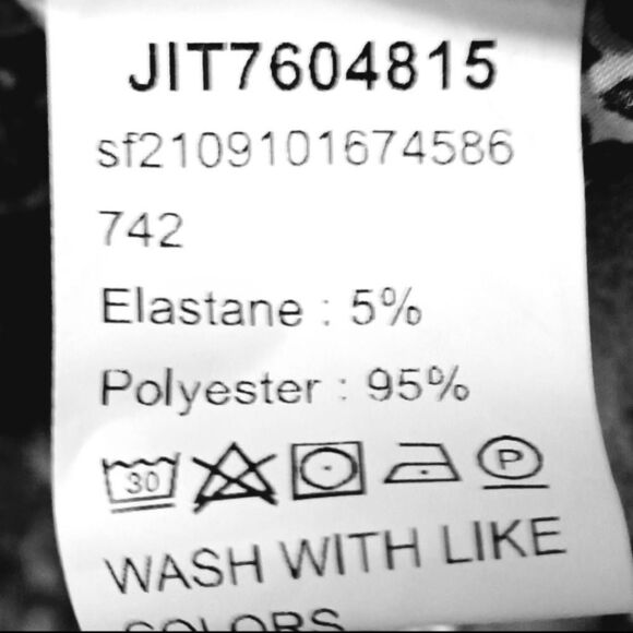 Emery Rose Plus Size Tiger Print Skull Midi dress 4X - Picture 12 of 14